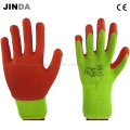 Guantes de trabajo de protección de trabajo de protección de látex (LS506)